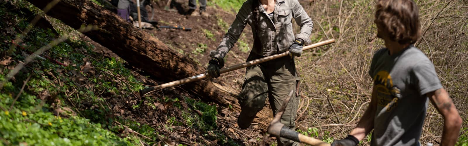 Girty’s Woods: Trail Building (Halloween Edition!)