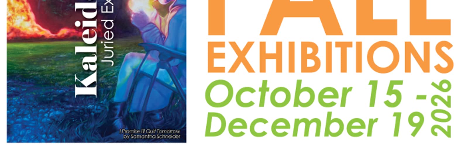 2026 Fall Exhibitions Opening
