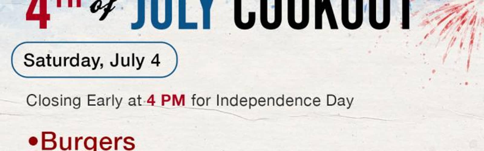 4th of July Cookout