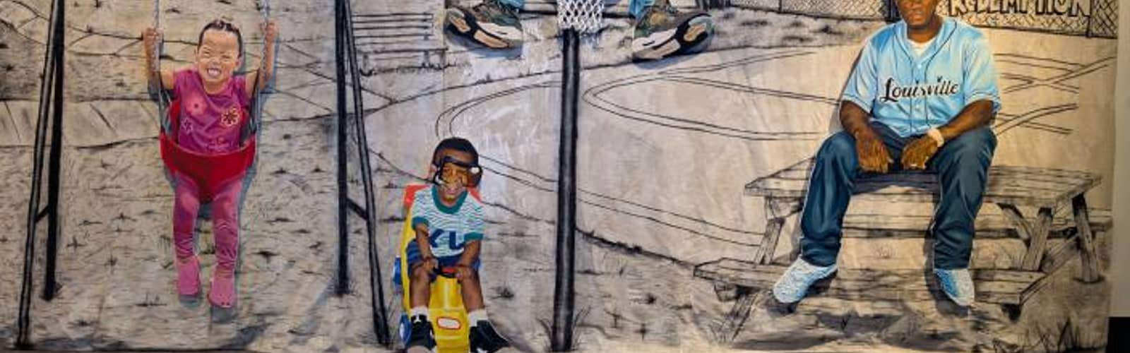Building Community Through Collaborative Mural Making Workshop with Jaylin Stewart