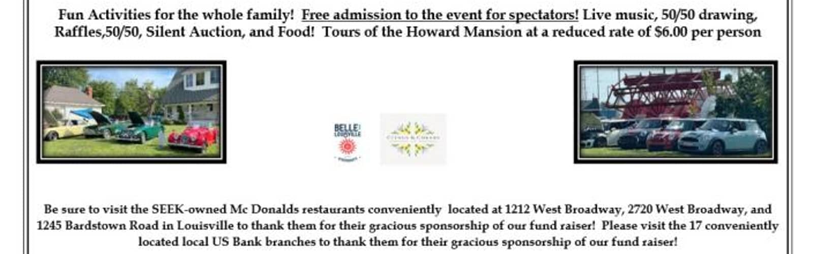 9th Annual Howard Steamboat Museum Car Show Fund Raiser