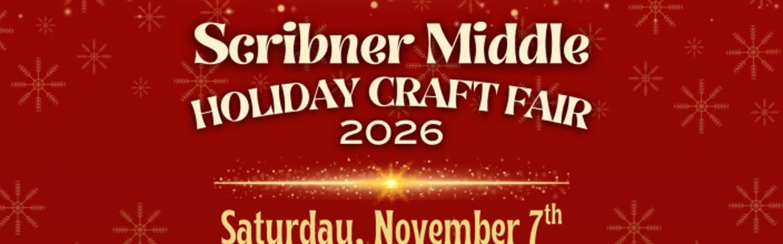 Scribner Middle Holiday Craft Fair