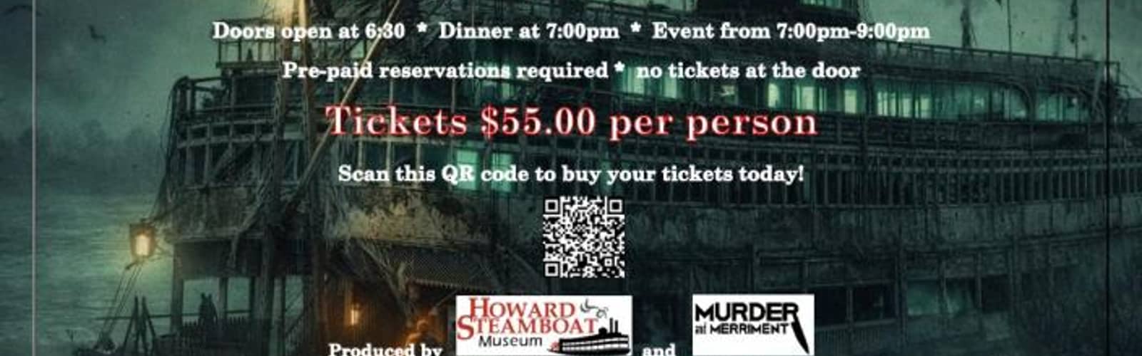"The Haunting of the ISLAND MAID!" A Murder Mystery Dinner