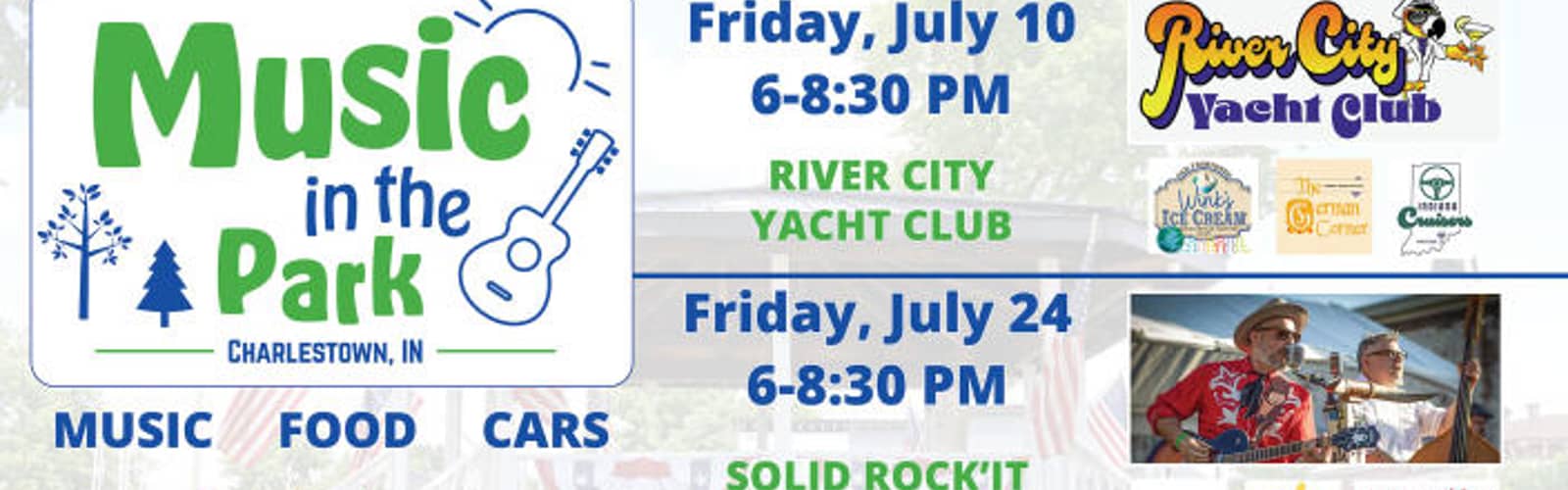 Music in the Park "River City Yacht Club"