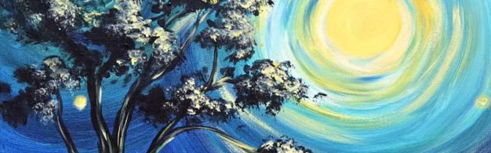 Paint and Sip: Enchanted Moonlight