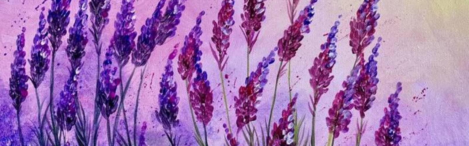 Paint and Sip: Luscious Lavender