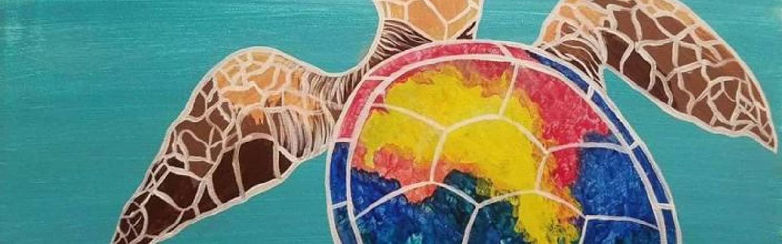 Paint and Sip: Swimming the Sea