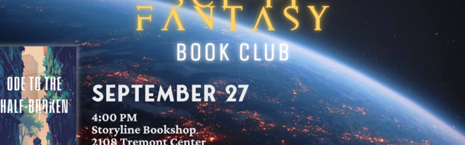 Storyline Book Club: Sci-Fi/Fantasy Book Club