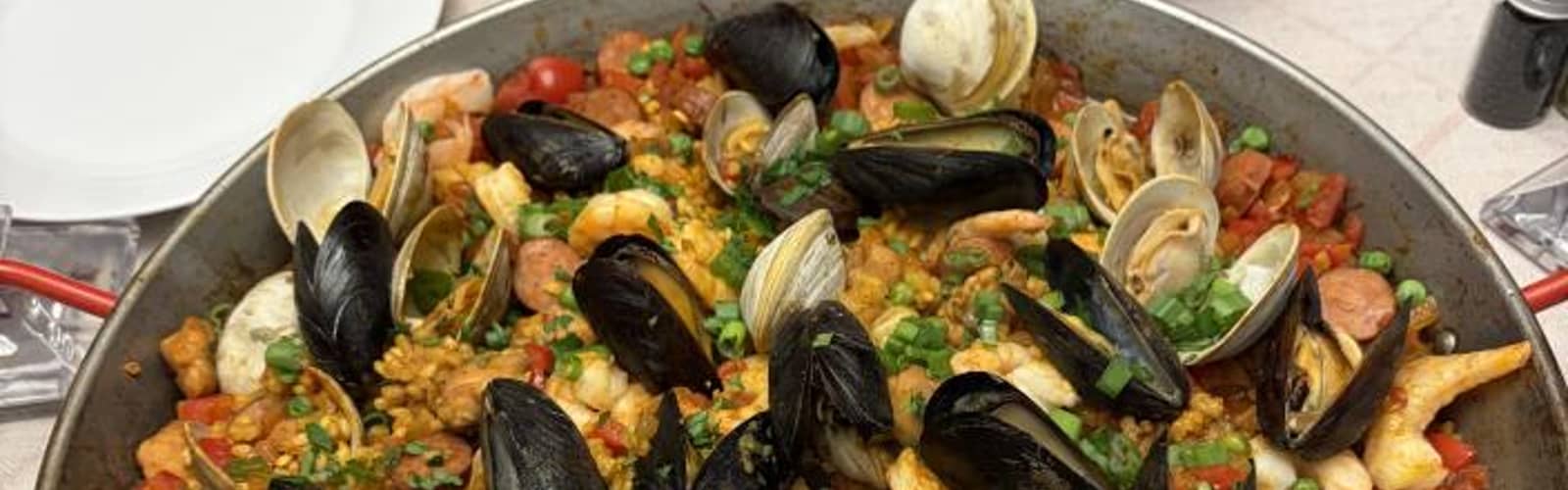 Paella and Basque Cheesecake