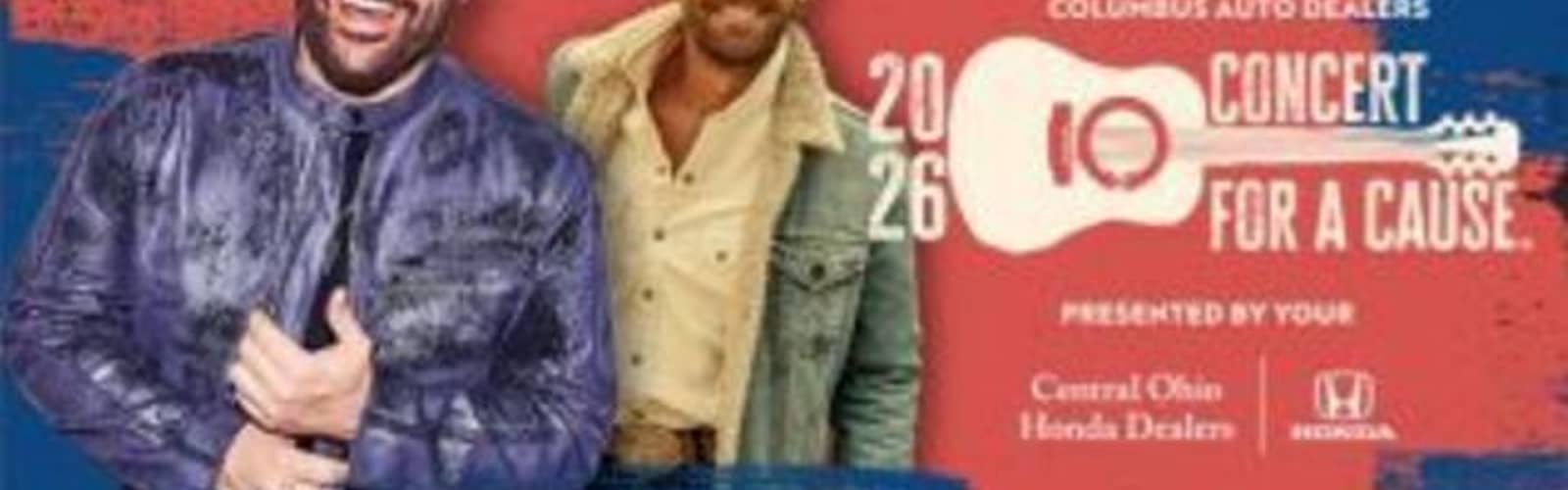 Columbus Auto Dealers Concert for a Cause starring Chris Young & Chase Rice: Presented by Your Central Ohio Honda Dealers