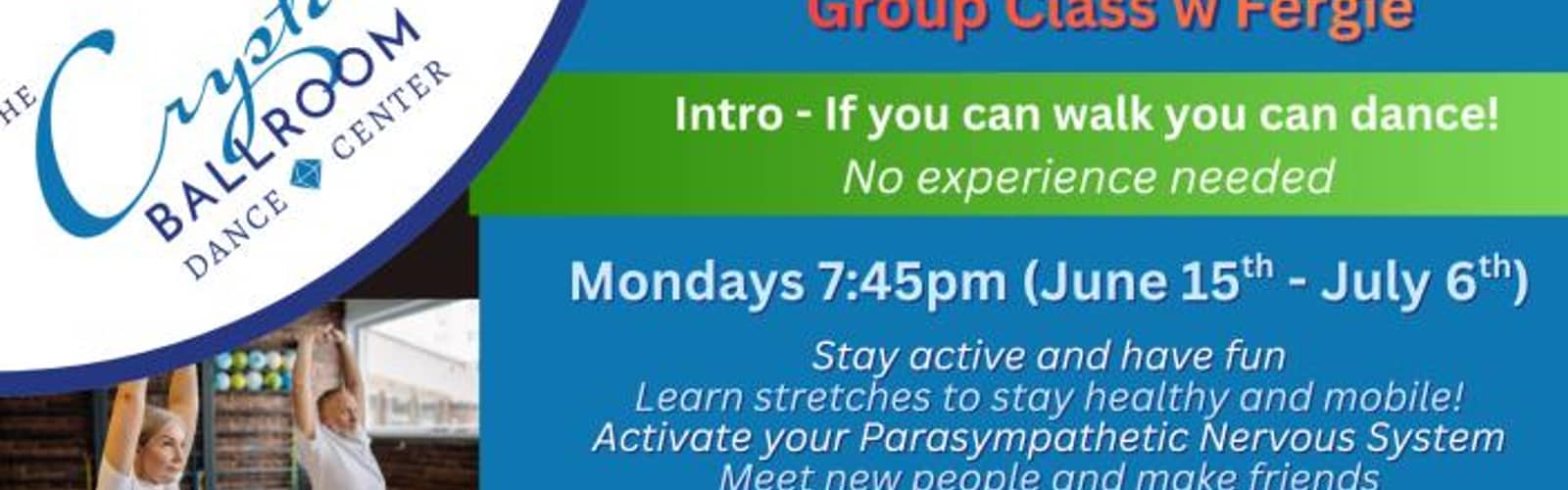 Mobility and Stretch Group Class with Fergie