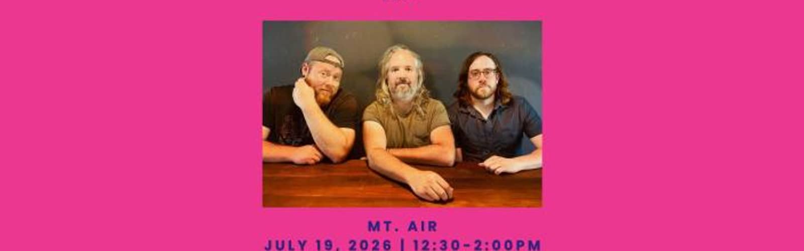 Mt. Air live at the Goodale Park Gazebo