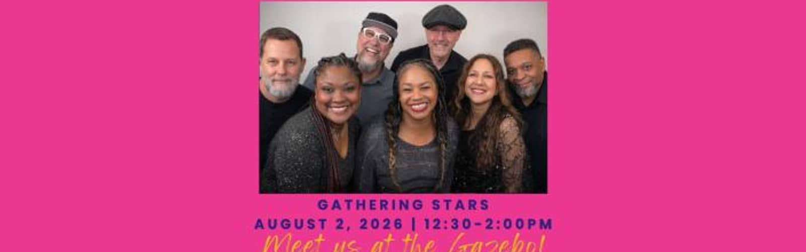 Gathering Stars live at the Goodale Park Gazebo