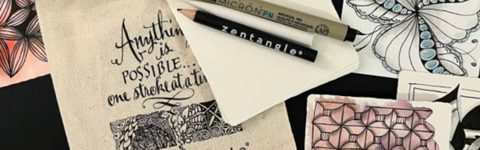 Zentangle Adventure At BPL's Summer Craft Camp