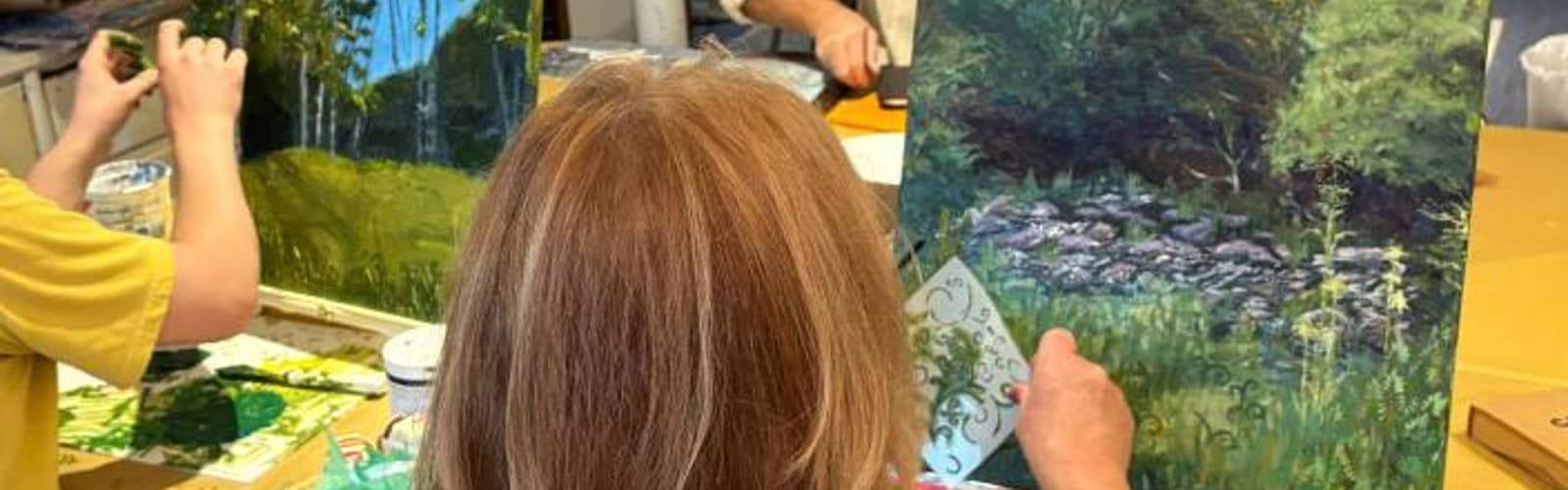 Individual Projects in Acrylic - Classes with Robie Benve