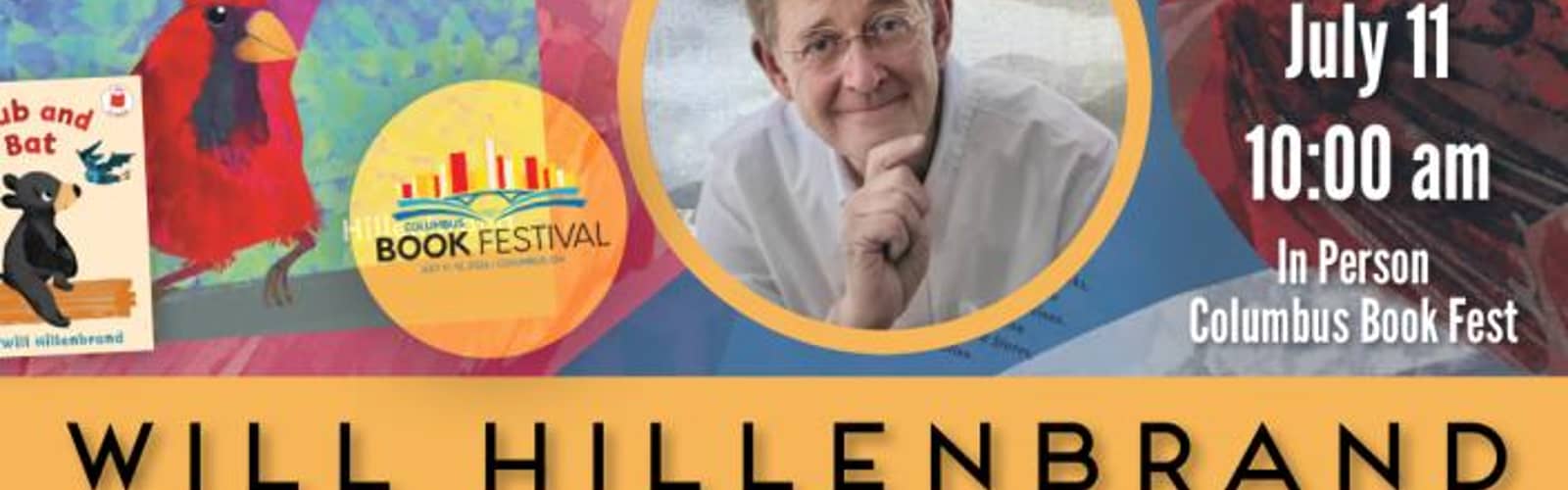 Will Hillenbrand at the Columbus Book Festival