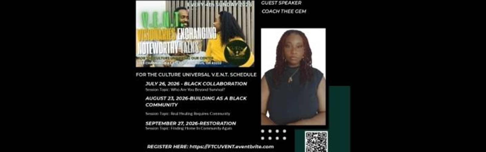 V.E.N.T. (VISIONARIES EXCHANGING NOTEWORTHY TALKS)