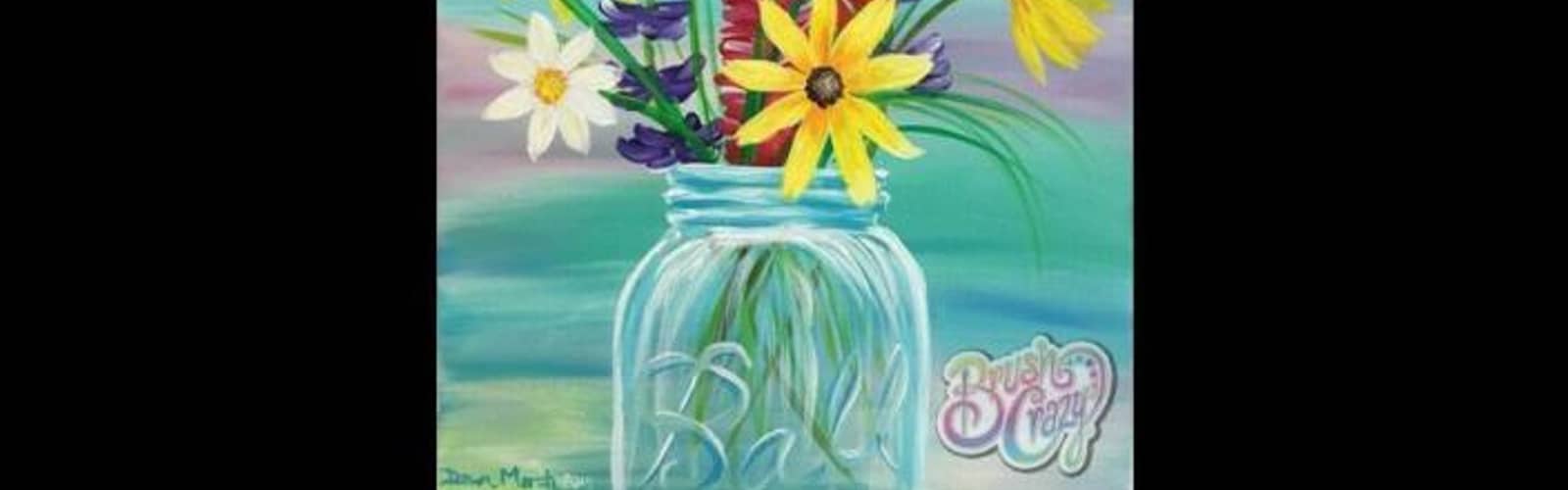 Mason Jar Wildflowers