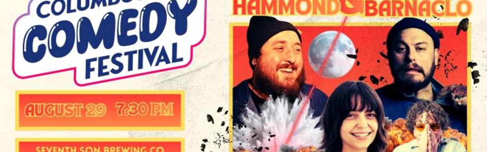 Blake Hammond & Ran Barnaclo at Seventh Son, part of the Columbus Comedy Festival