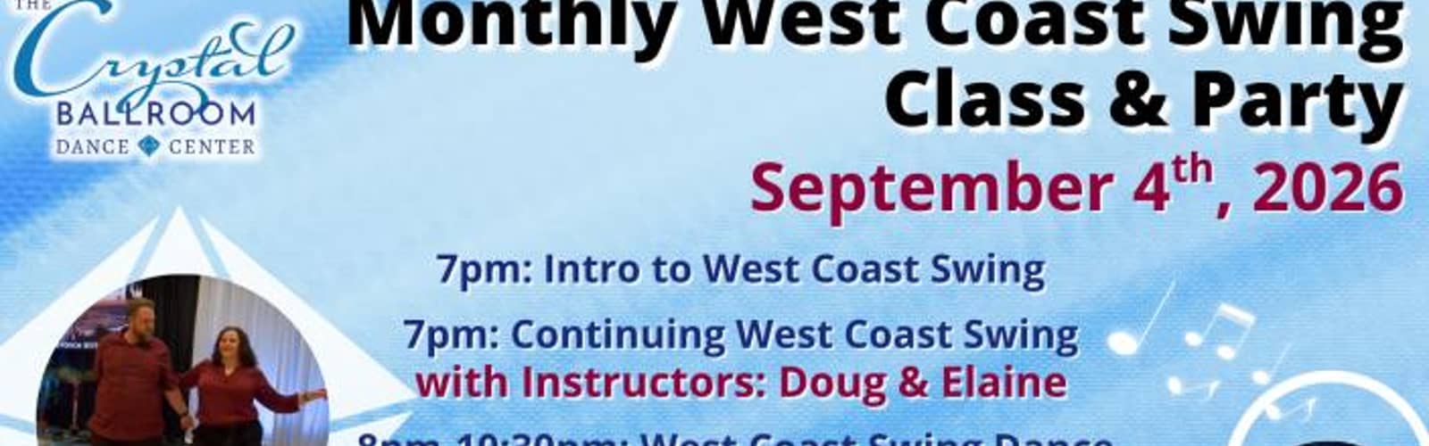 West Coast Swing Class and Party
