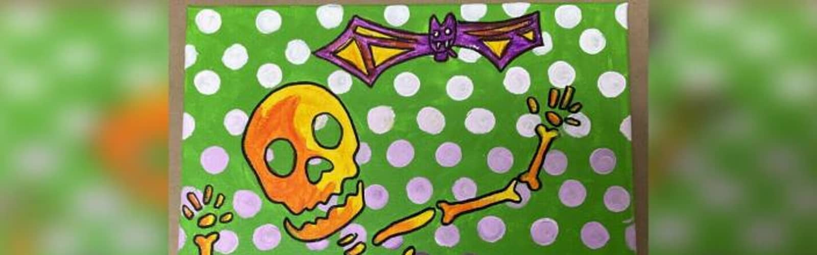 Pop Art Skeleton