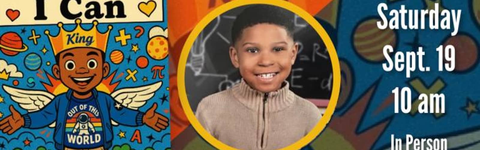 Saturday Storytime with Author Titan Glover