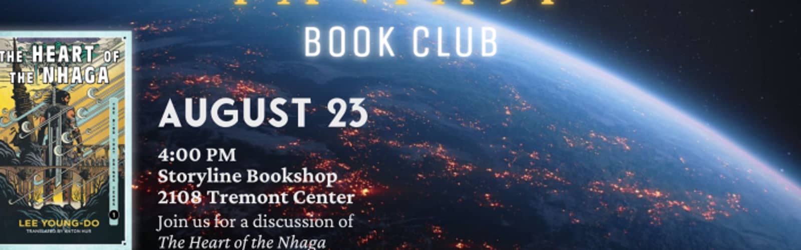 Storyline Book Club: Sci-Fi/Fantasy Book Club