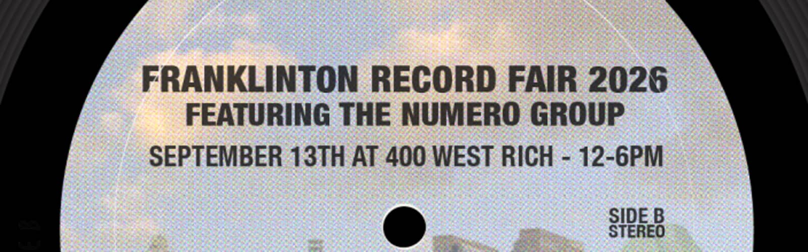 Franklinton Record Fair at 400 Square Featuring the Numero Group