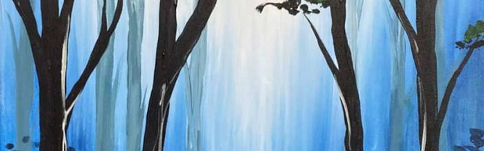 🎨 Paint and Sip: Babbling Brook 🌿💧✨