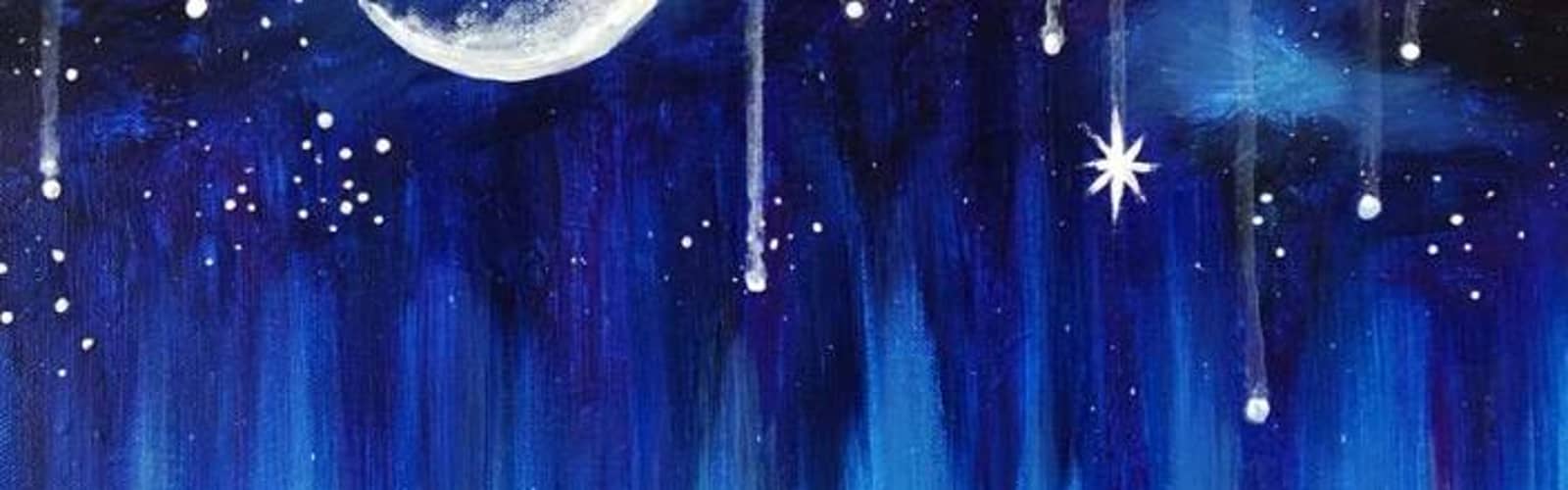 🌌✨ Paint and Sip: Cosmic Starfall ✨🌌