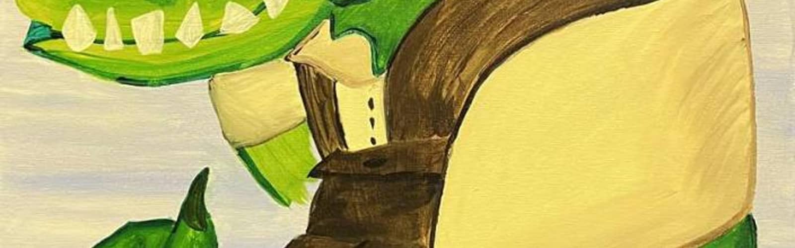 ๐จ Paint and Sip: Dungeon Crocodilian ๐โ๏ธโจ
