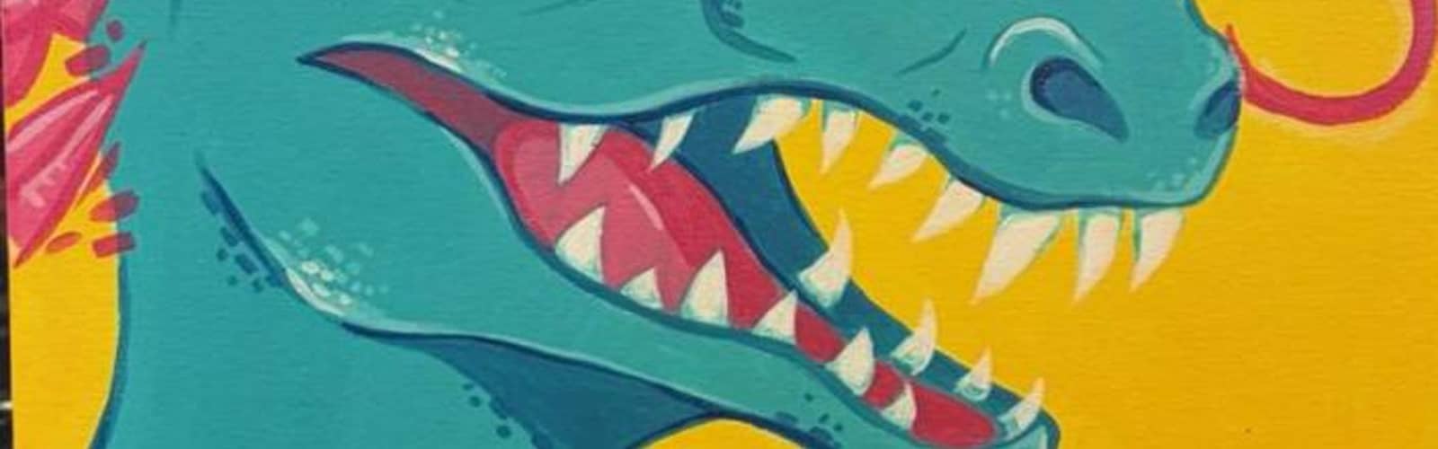 ππ¨ Paint and Sip: Dungeon Raptor π¨π