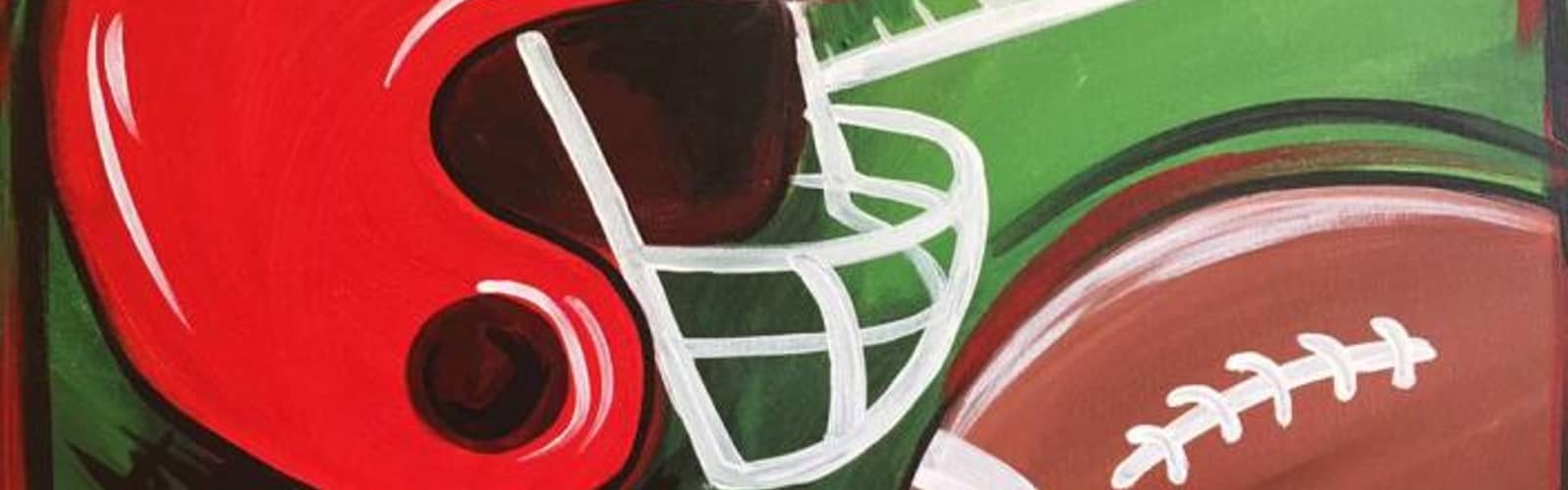 🏈🎨 Paint and Sip: Friday Night Football 🎨🏈