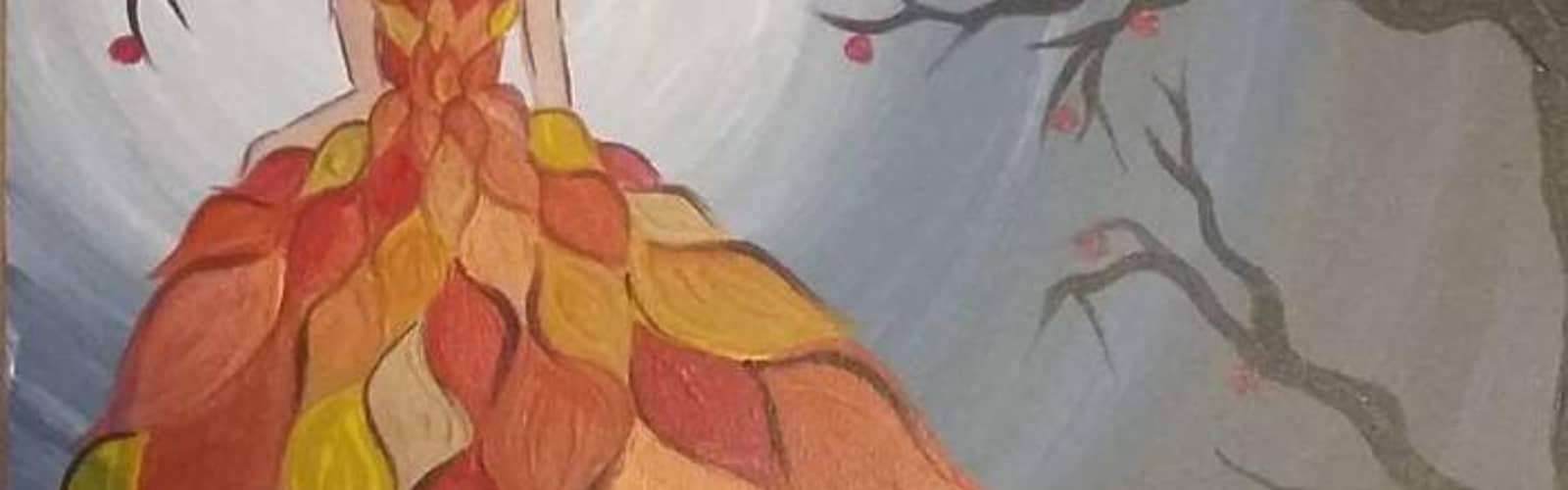 🍂👑 Paint and Sip: Lady Autumn 👑🍂