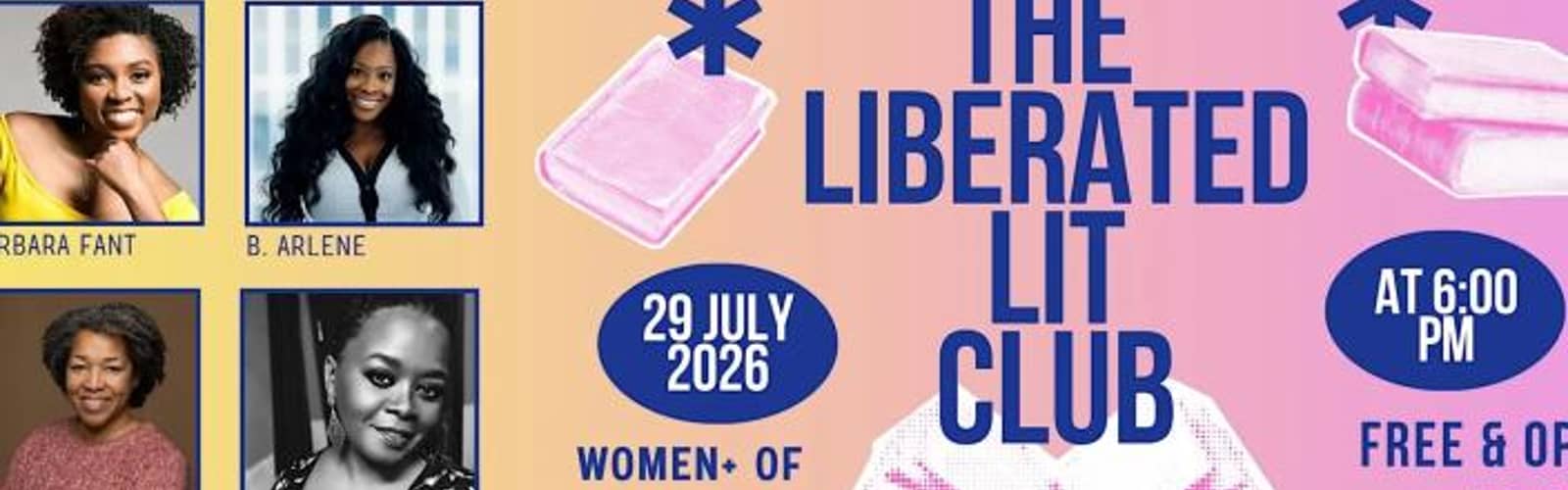 Liberated Lit Club - Women+ of Color Writing Circle Showcase