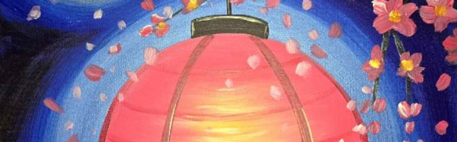 ๐จ๐ฎ Paint and Sip: Moonlit Lantern Glow ๐โจ