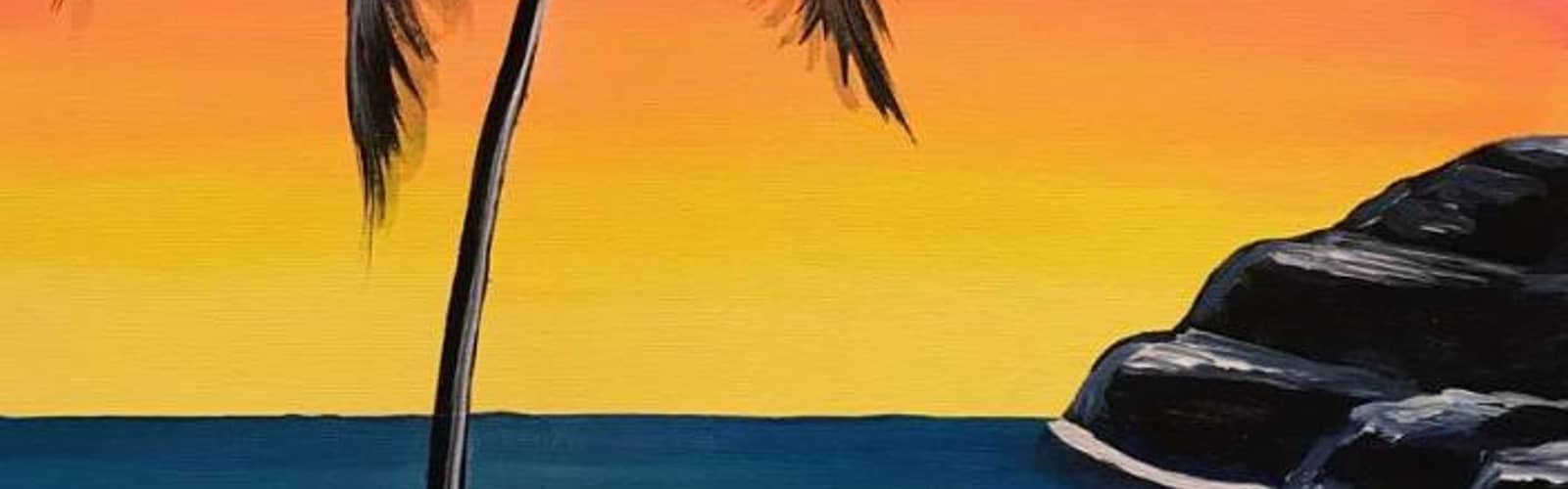 🎨 Paint and Sip: Moonrise Dusk 🌙🌄✨✨