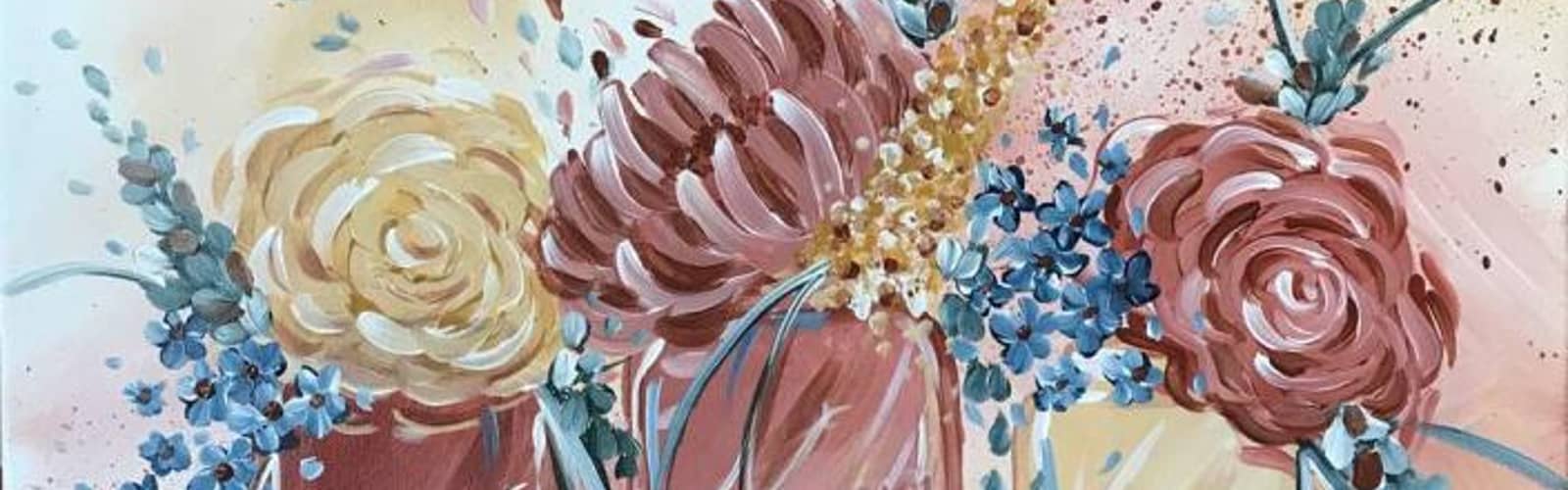 🌹✨ Paint and Sip: Rosegold Delight ✨🌹