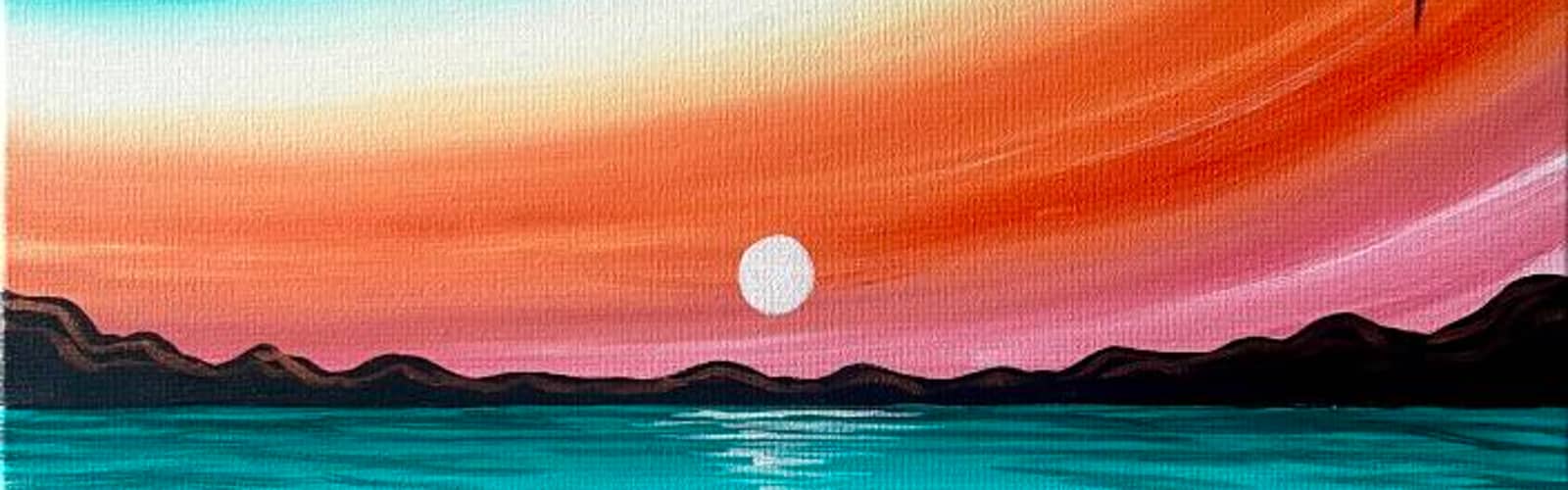 🐢🌅 Paint and Sip: Sea Turtle Sunset 🌊🎨