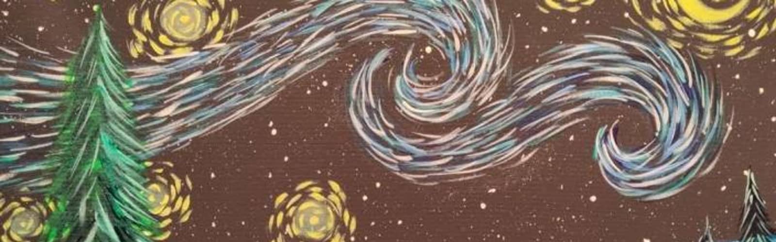🏕️🌌 Paint and Sip: Starry Night Camping 🌌🏕️