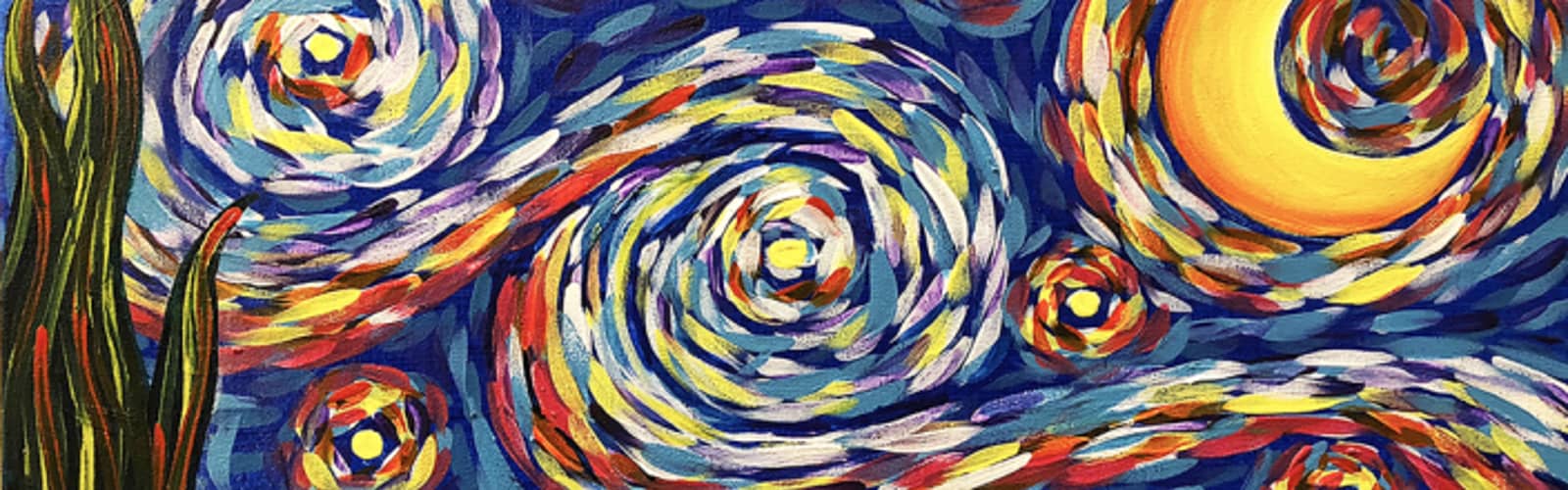 🎨 Paint and Sip: Starry Night Star Gazing 🌌⭐✨