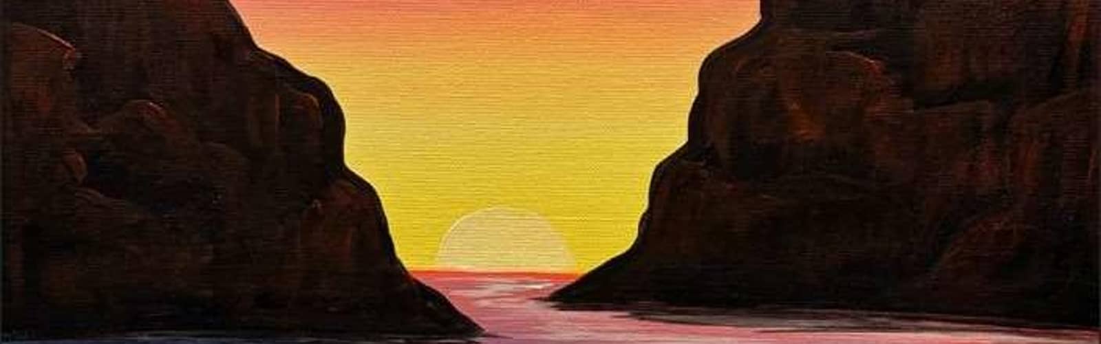 🌅🌊 Paint and Sip: Sunset Cliffs 🌊🌅