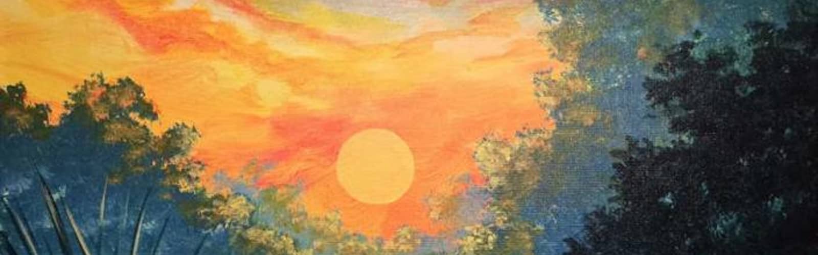 🌅🎶 Paint and Sip: Sunset Symphony 🎨✨