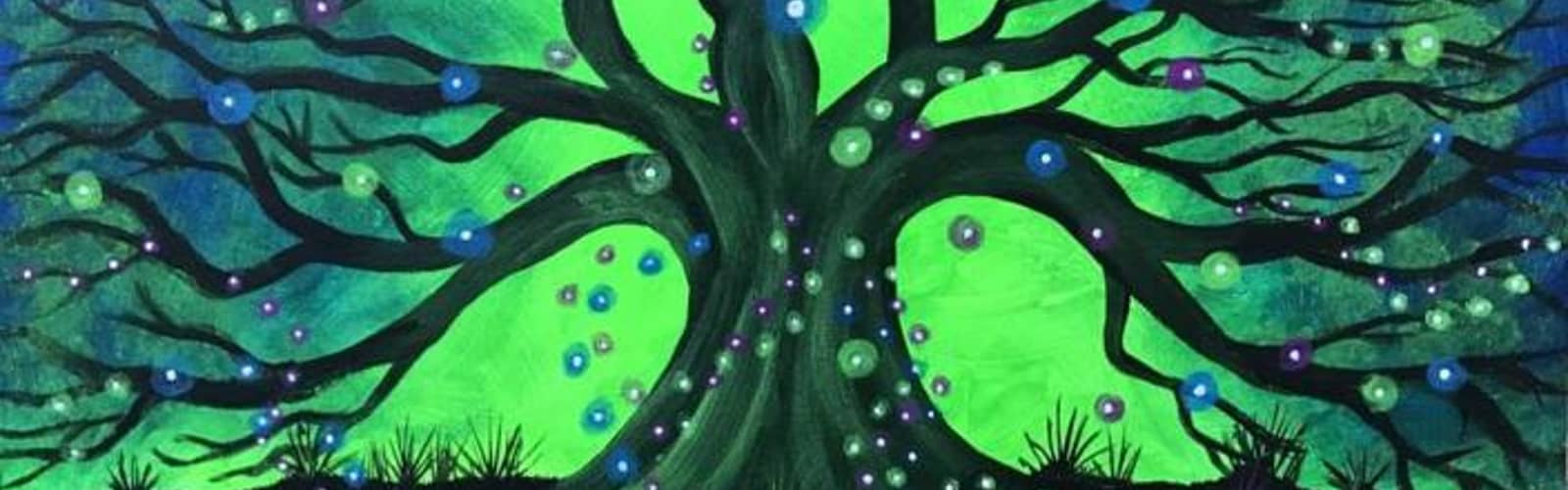 🌳✨ Paint and Sip: Tree of Dreams 💜🎨