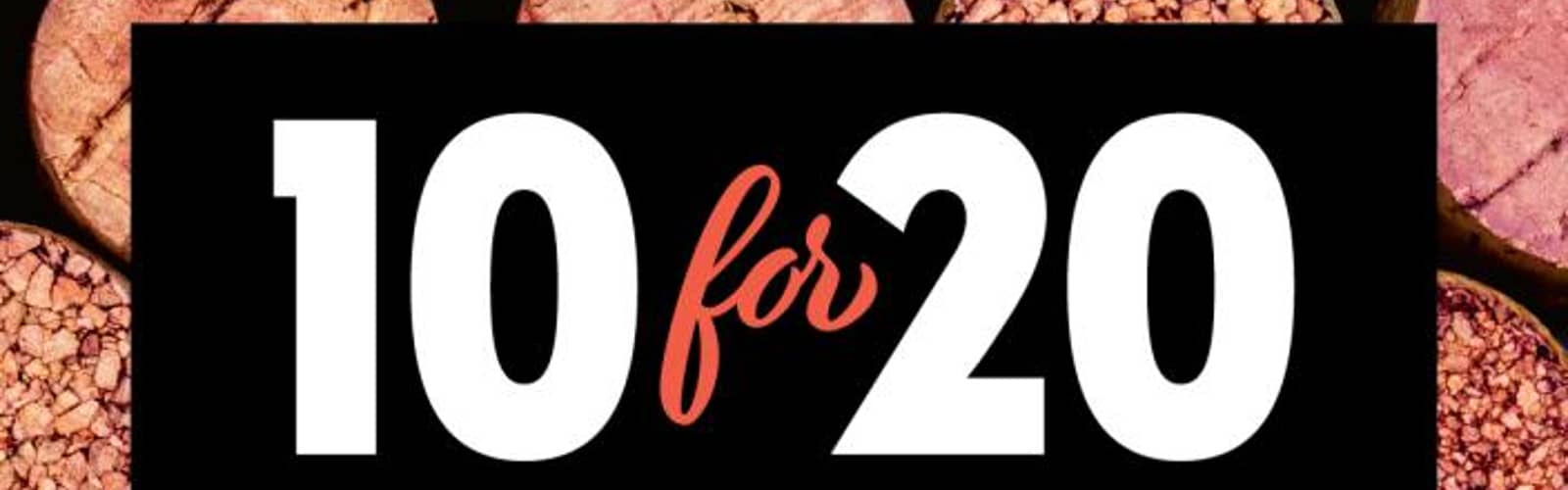 10 for $20