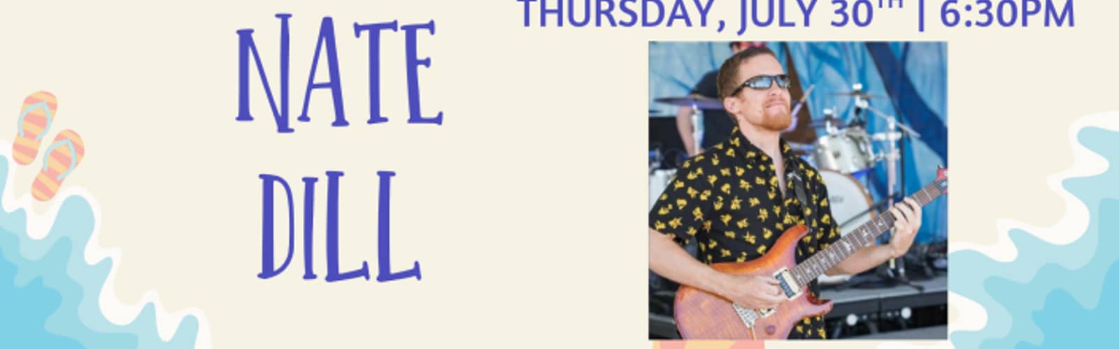 Summer Music Series, Nate Dill