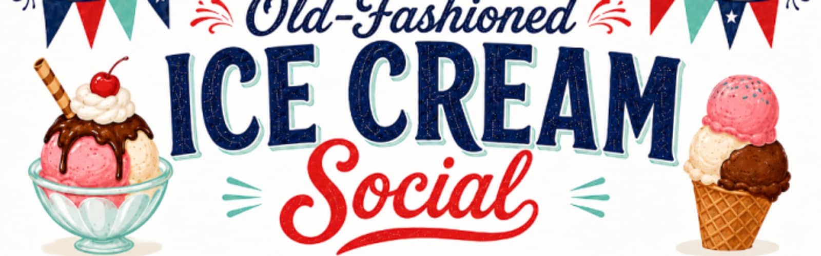 Old-Fashioned Ice Cream Social