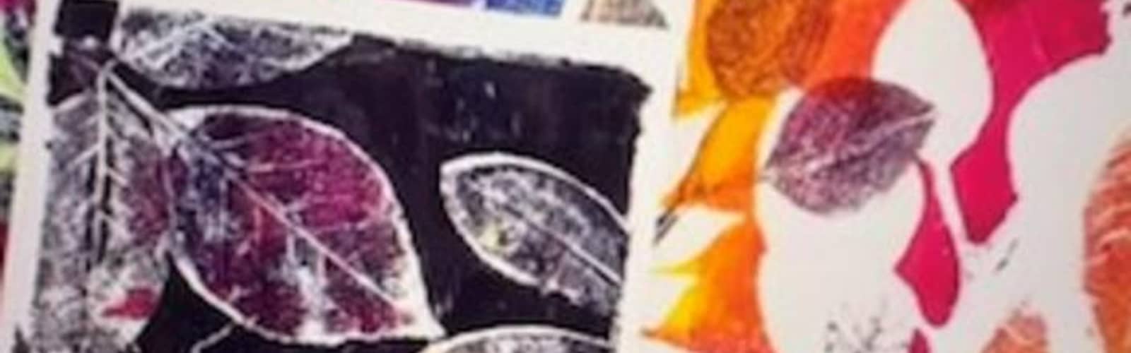 Botanical Printing and Watercolor