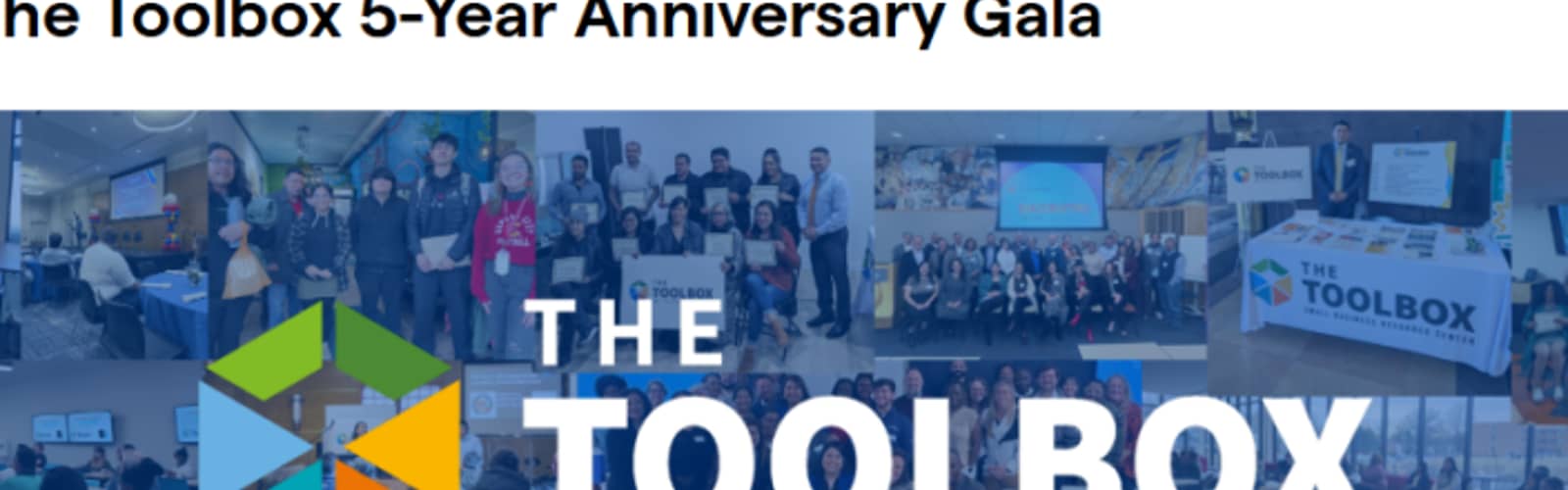 The Toolbox 5-Year Anniversary Gala