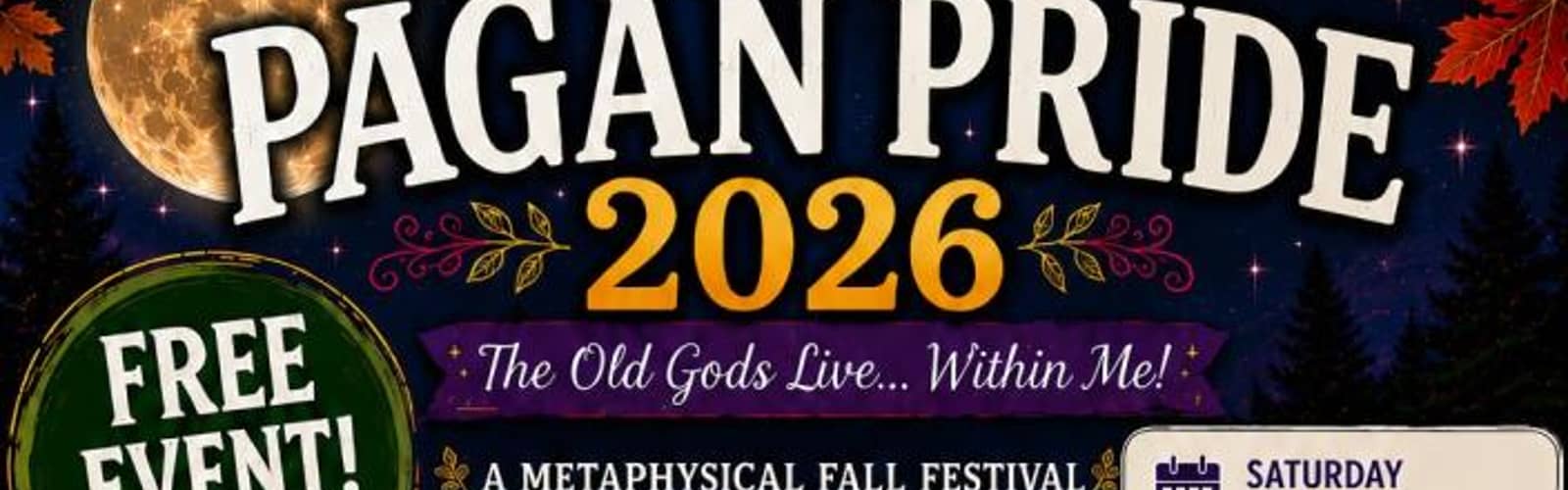 Pagan Pride 2026 - A Metaphysical Festival